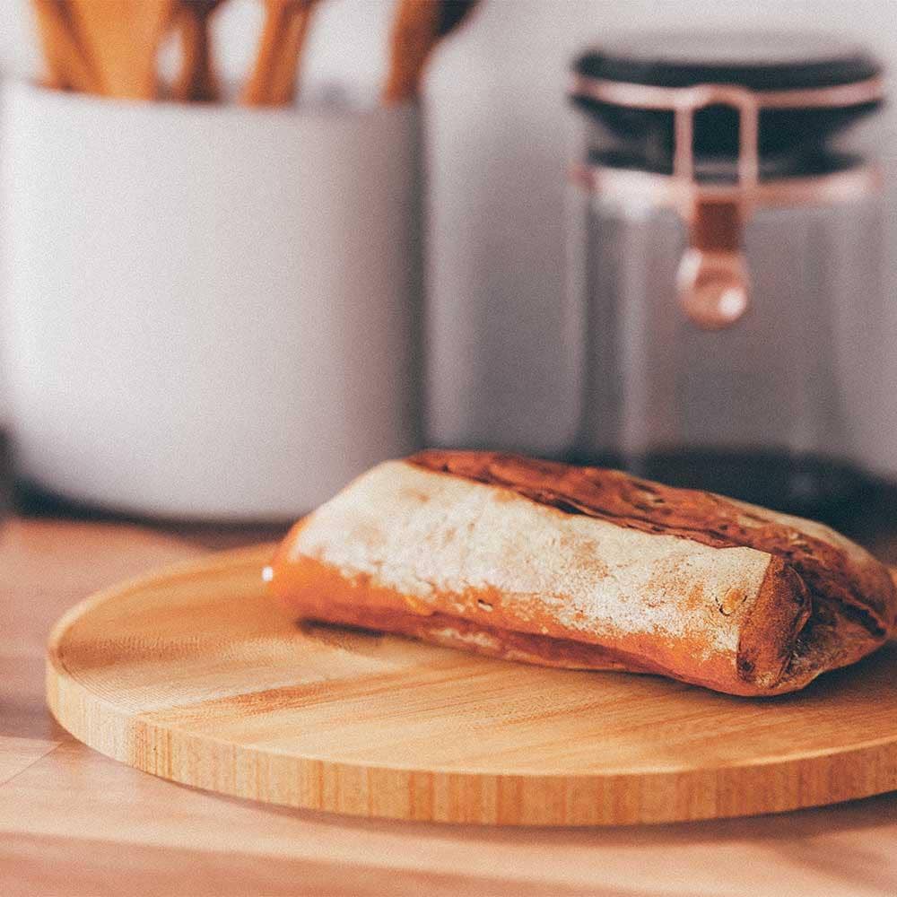 12" Record Bamboo Chopping Board