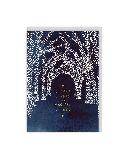 Magical Lights Christmas Card