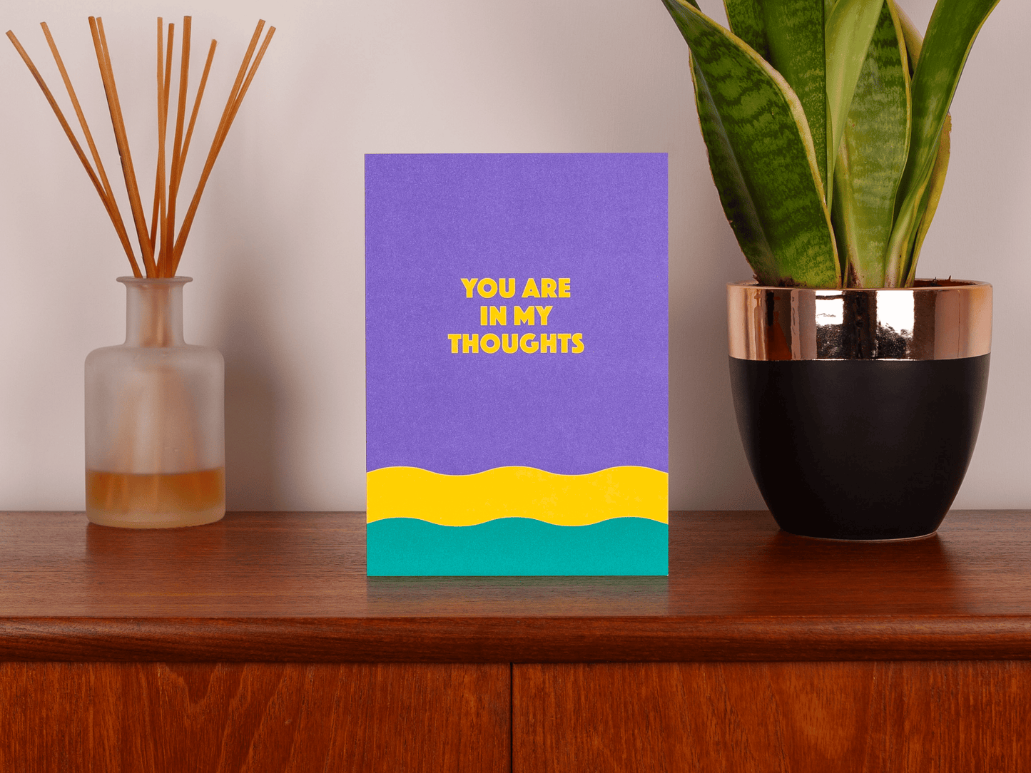 You Are In My Thoughts Card