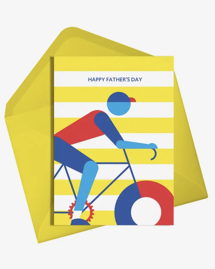 Happy Father’s Day Cyclist Card
