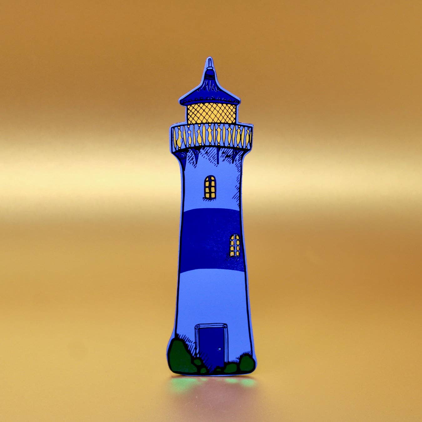 Lighthouse Leather Bookmark