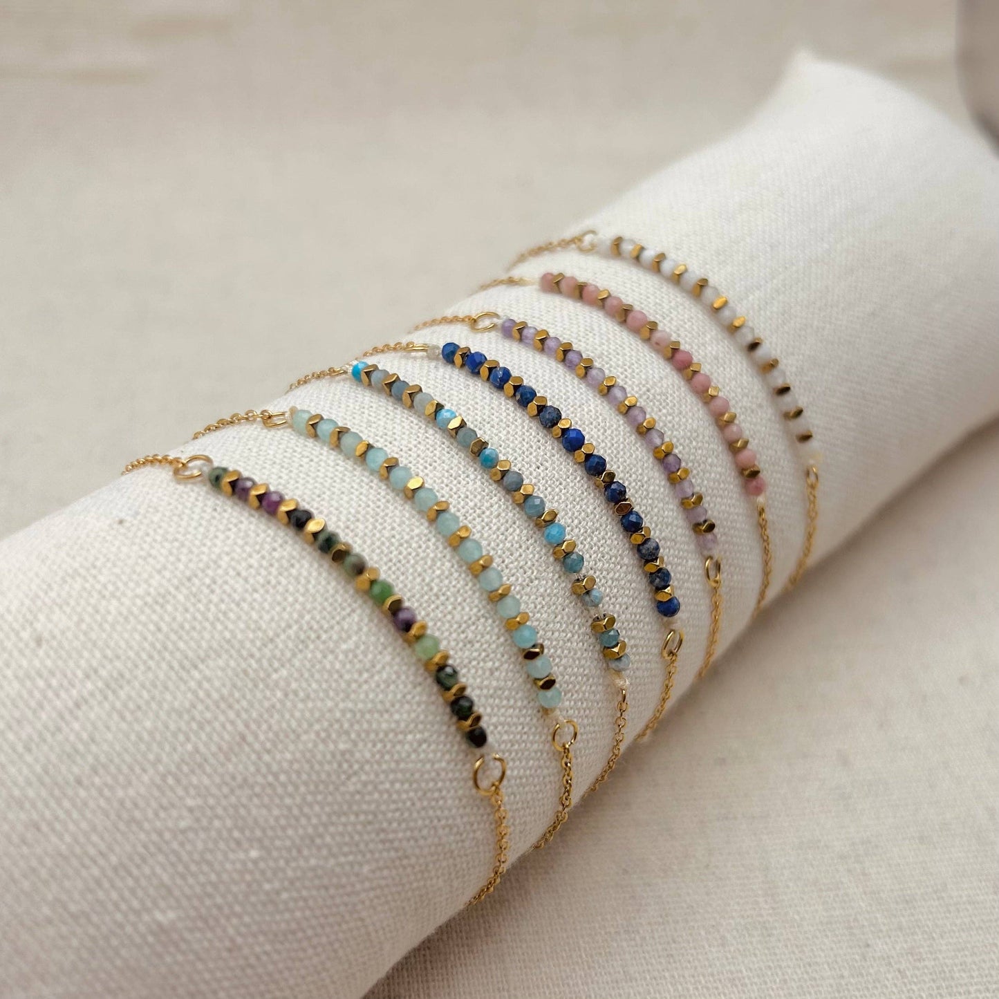 Lapis Bead Bracelet