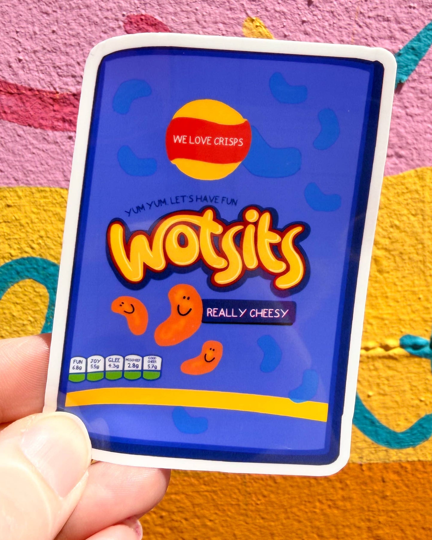 Wotsit All About Sticker