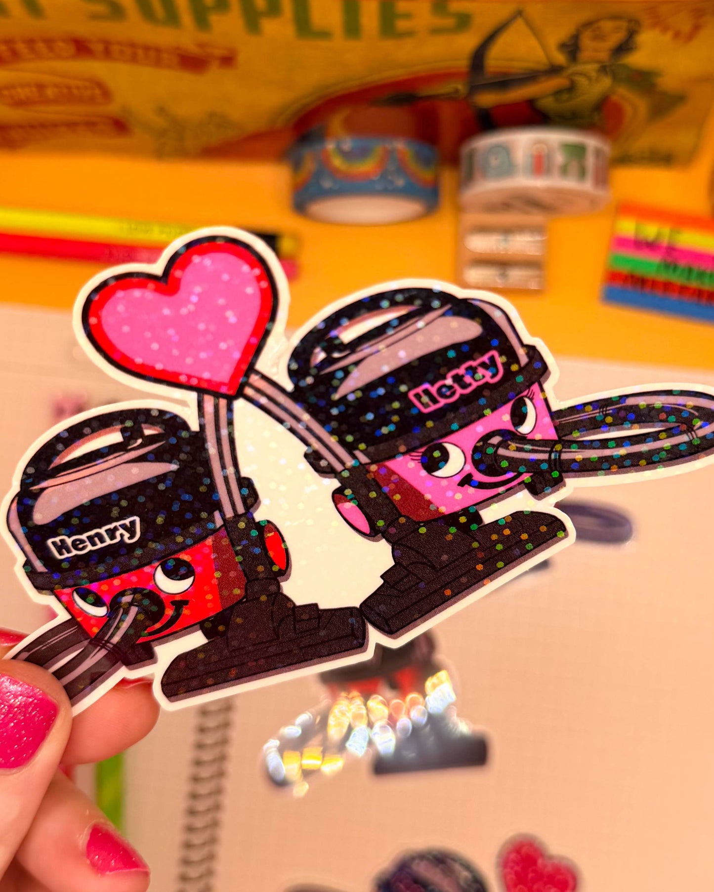 Henry & Hetty Sticker