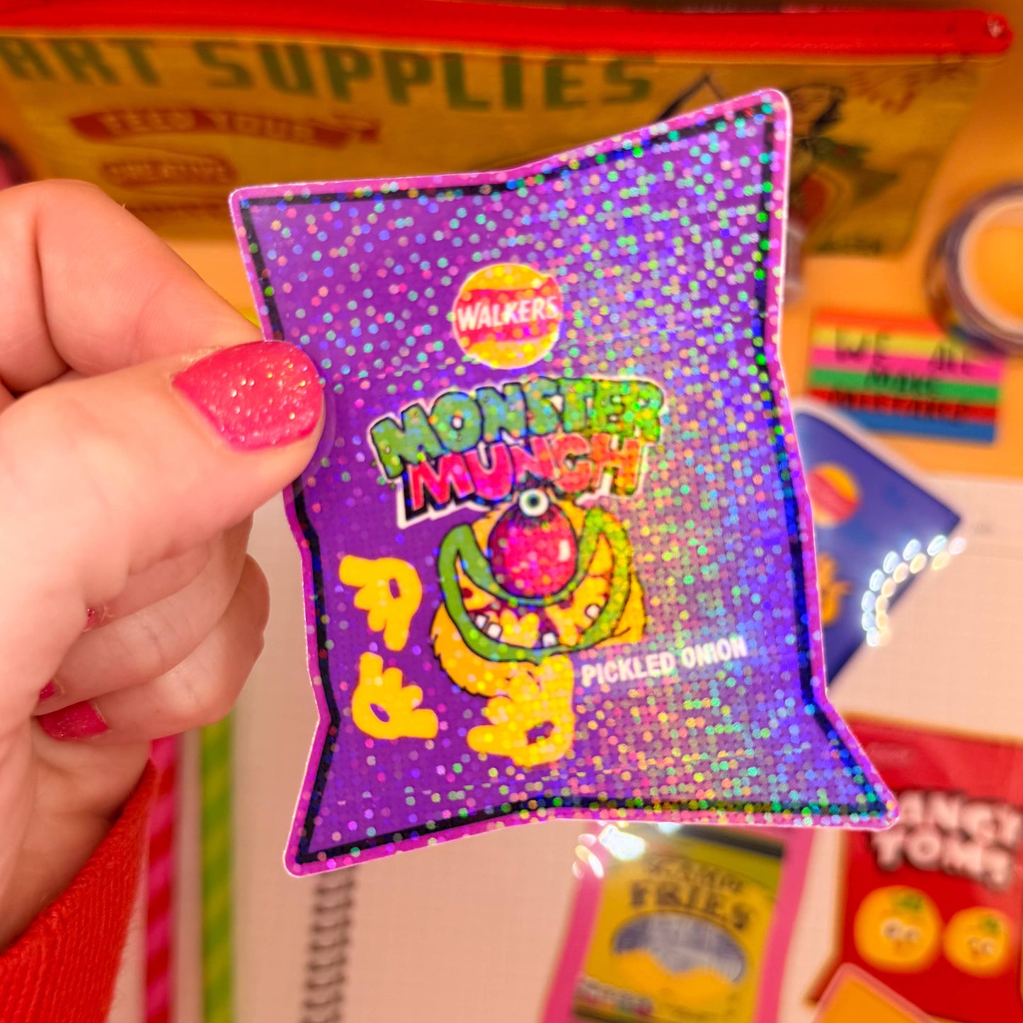 Monster Munch Sticker